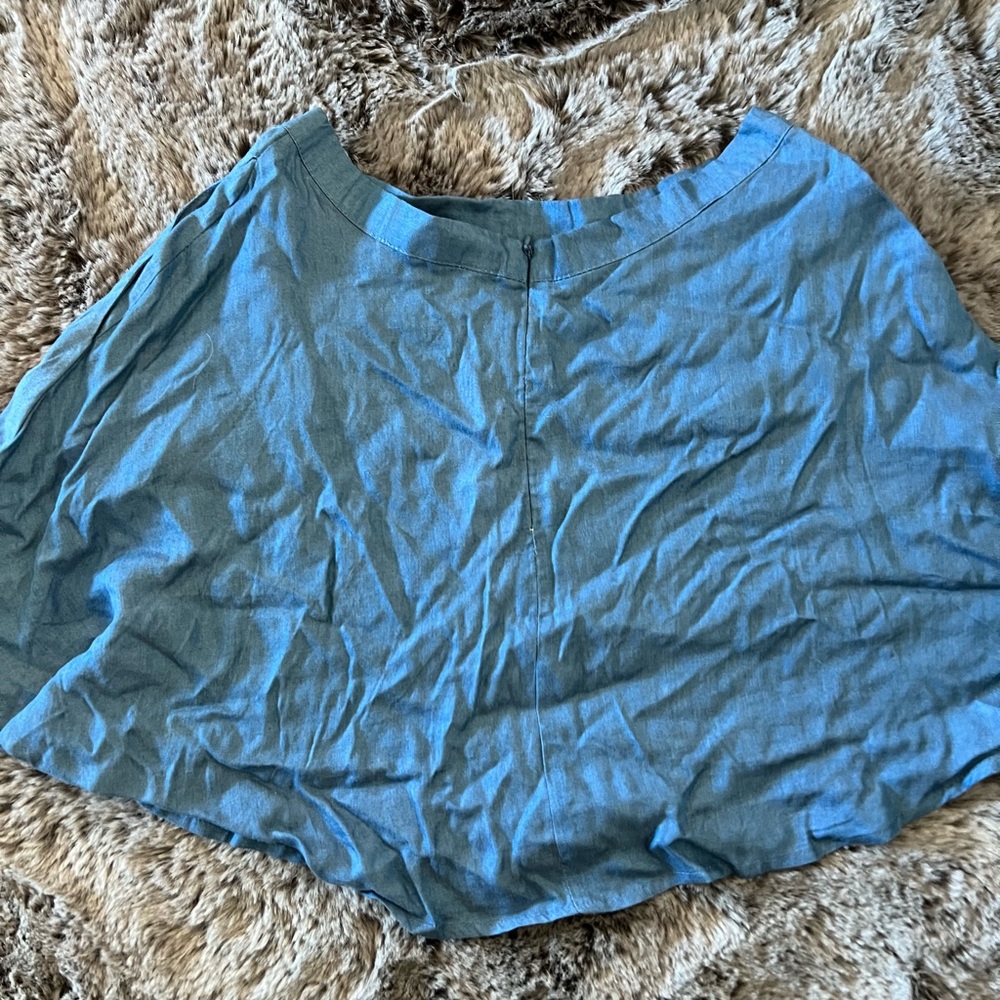 NWT Lulu’s Accompany Me Blue Chambray Two-Piece Dress - Picture 15 of 16